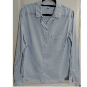LOGG LONG SLEEVE LIGHT PIN STRIPE COLAR SHIRT (US 16)